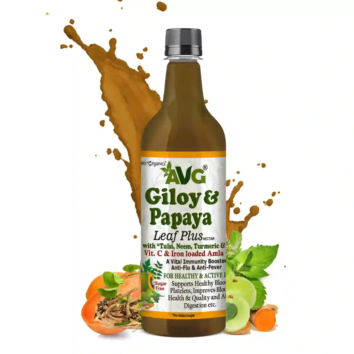 AVG Giloy & Papaya Leaf Plus-1000 ml